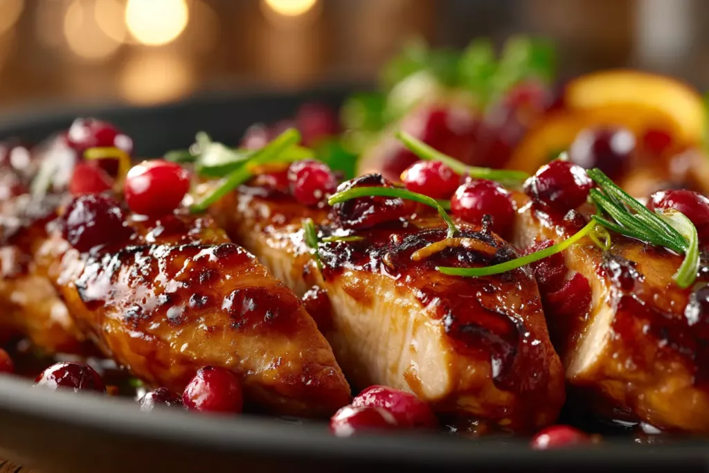 Irresistible Sweet & Tangy Cran Orange Chicken Recipe to Savor