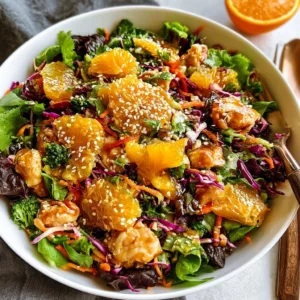 Mandarin Orange Chicken Salad