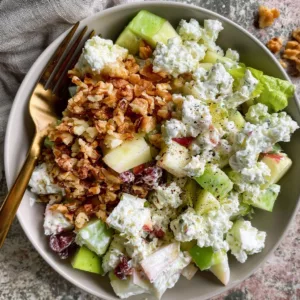 Waldorf Cottage Cheese Salad: A Fresh Classic