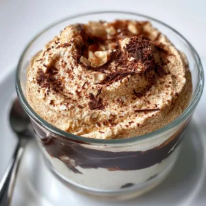 Cottage Cheese Peanut Butter Mousse: Healthy Protein Dessert