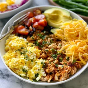 Healthy Easy Turkey Breakfast Bowl for Energetic Mornings