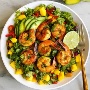 Easy Shrimp Avocado Mango Salad Recipe