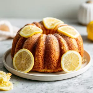 Italian Limoncello Cake – Moist & Zesty