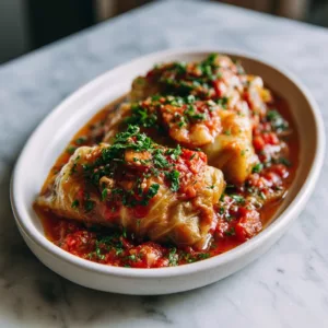Stuffed Cabbage Rolls – Hearty & Flavorful