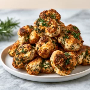 Crispy Air Fryer Herb-Crusted Turkey Bites Recipe