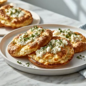 Easy Cloud Bread with Cottage Cheese Recipe