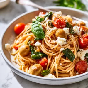 Mediterranean One Pot Pasta for Easy Weeknight Meals