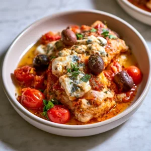 Easy Greek Chicken Saganaki: A Cheesy One-Pan Dinner