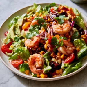Quick Shrimp Taco Salad for Weeknight Dinners