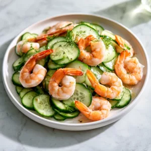 Cucumber Shrimp Salad: A Crisp, Healthy Recipe