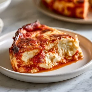 Cottage Cheese Pizza Casserole Recipe