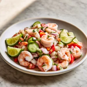 Easy Shrimp Ceviche for Fresh Summer Dining