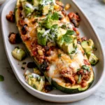 Cheesy Taco Stuffed Zucchini Boats for Healthy Dinners