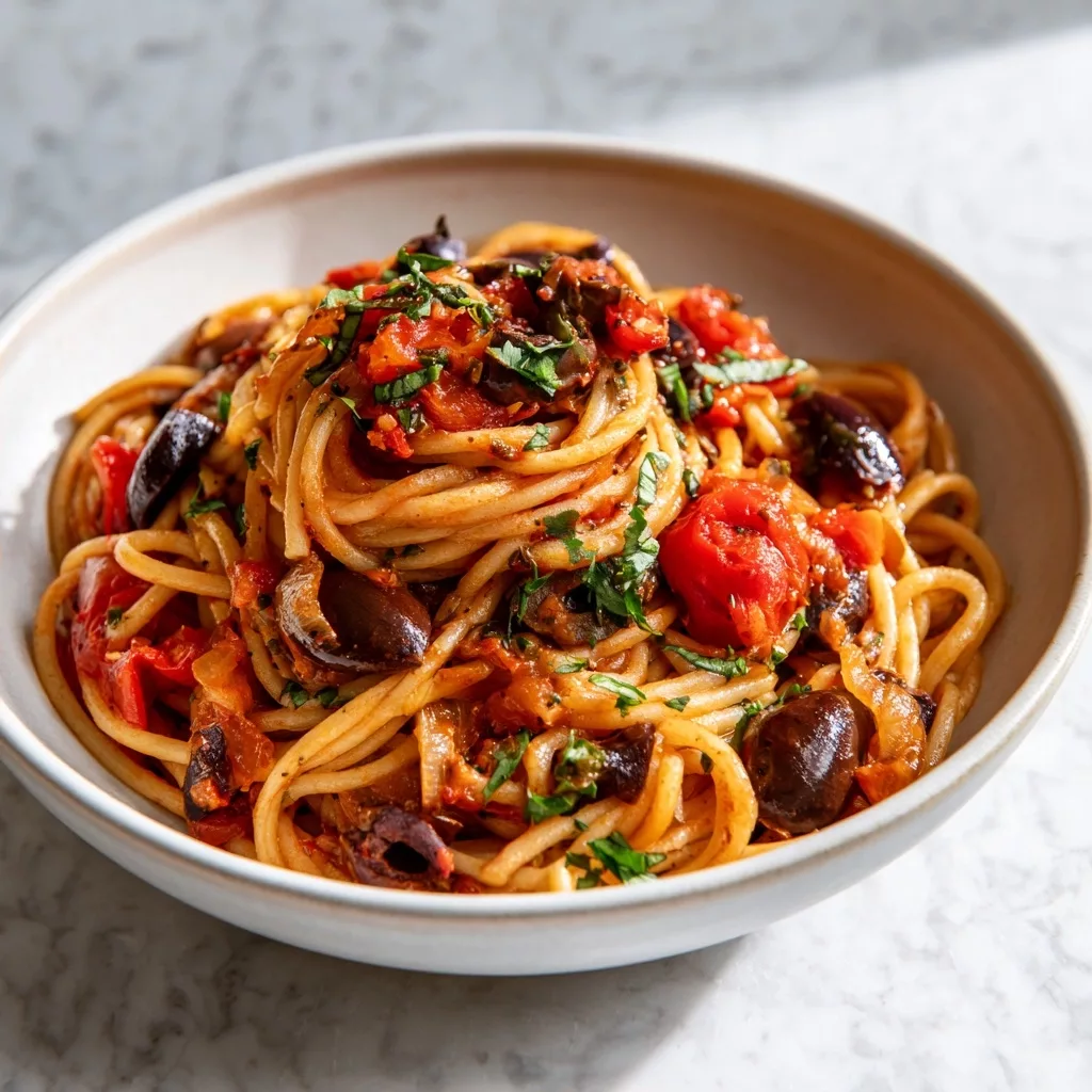 Ultimate Pasta Puttanesca Recipe