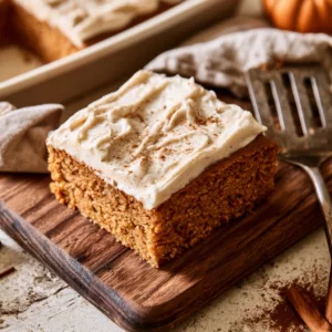 Pumpkin Spice Sheet Cake Recipe for Fall